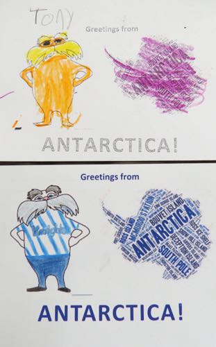 Flat Lorax Post Cards