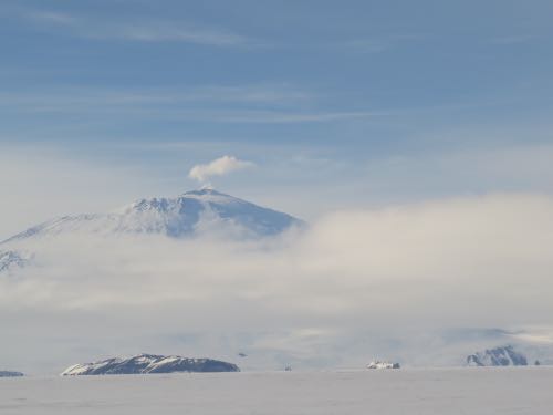 Clouds dispersing