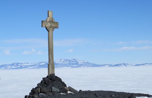 Last views from Hut Point