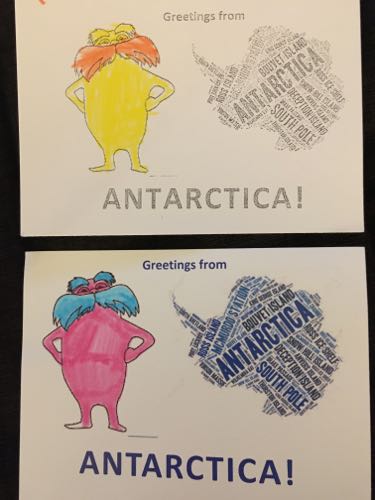 Flat Lorax Post Cards