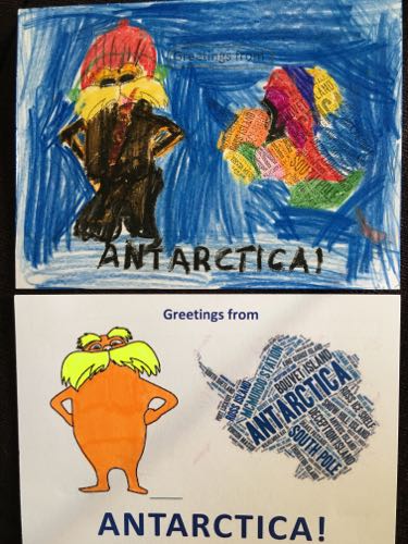 Flat Lorax Post Cards