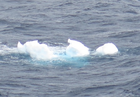 A growler, a car sized ice chunk