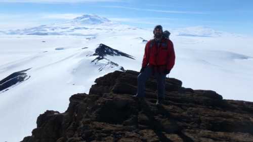 Castle Rock and Mount Erebus