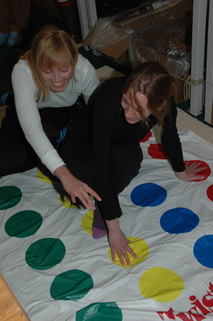 Mrs. Pena Plays Twister