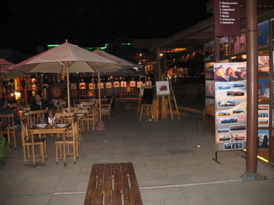 Art Plaza at night