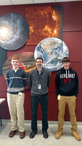 Lourdes Students Meet the OIB Team at Goddard Space Flight Center