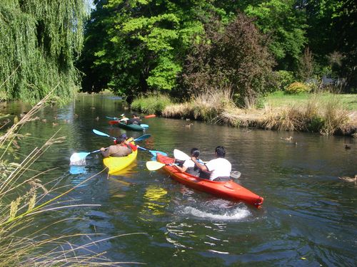 Kayaking the Avon