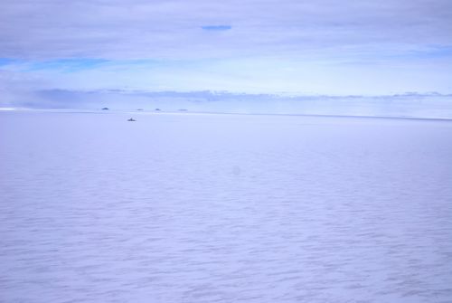 Oden Icebreaker and McMurdo Sound Sea Ice