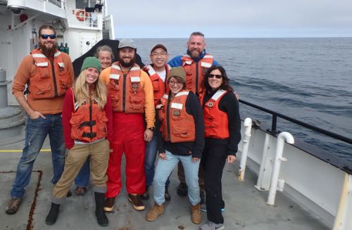 Team Jellyfish on the Oceanus