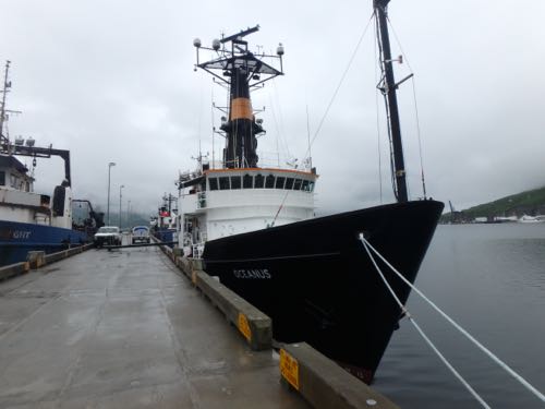 The Oceanus at Dutch Harbor, Alaska