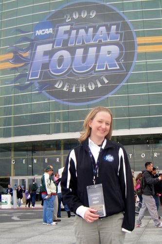 Volunteering at the Big Dance