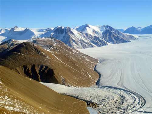 The Ferrar Glacier