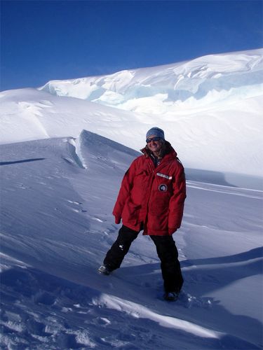 Outside of the Ice Cave