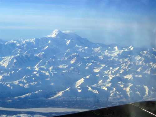 Denali From the Airplane