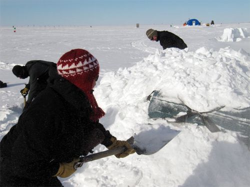 Step 2: Start Shoveling