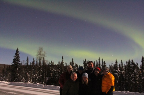 PolarTREC 2012 Cohort and the aurora