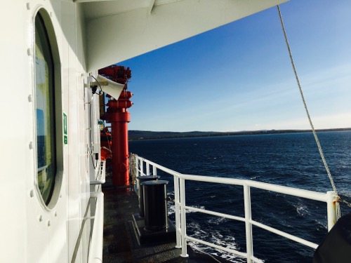 View looking back to Nome