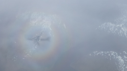 Plane Rainbow