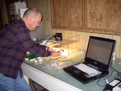 Wing at the spectrometer