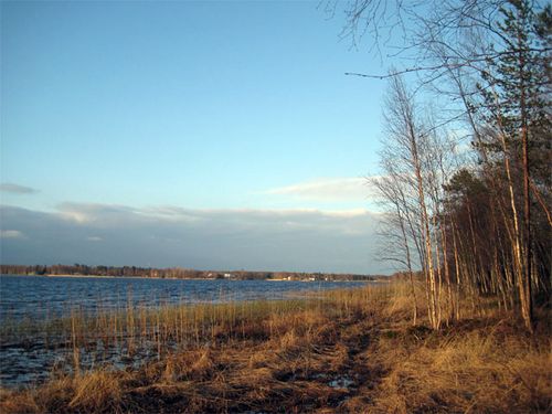 Lake at Sunset