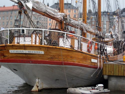 Three masted schooner