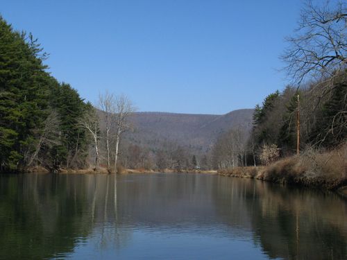 Spring Kayaking on Lower Pine