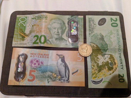 New Zealand dollars