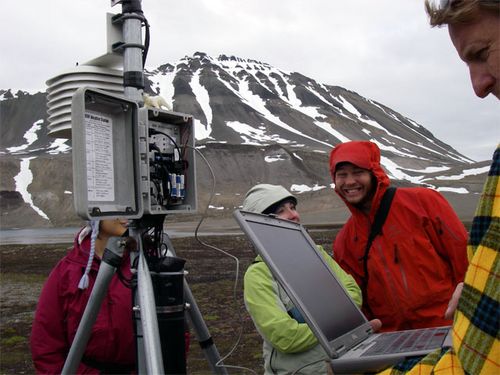 Downloading data in the field