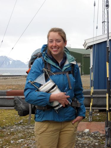 Megan with the Intervolumeter