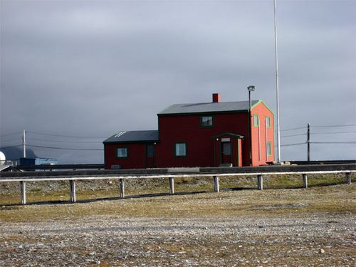 Old Station at Isfjord Radio