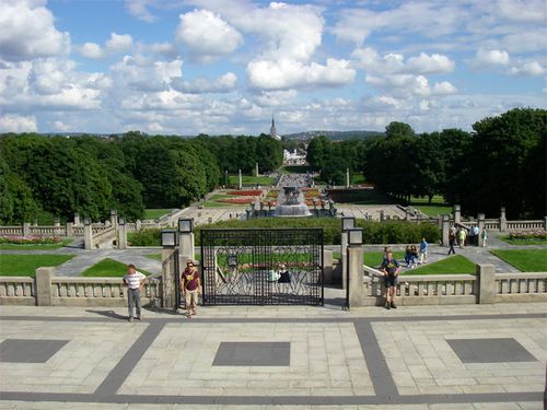 View of Vigeland Park