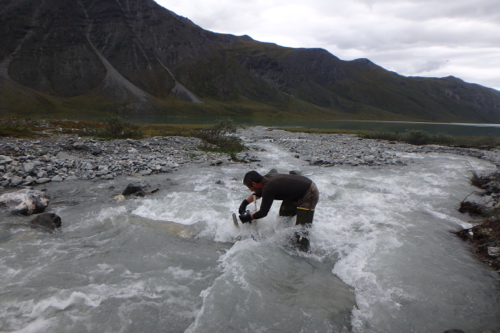 Darrell in Chamberlin Creek