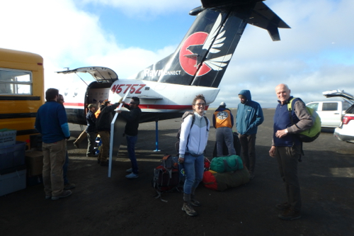 leaving Kaktovik