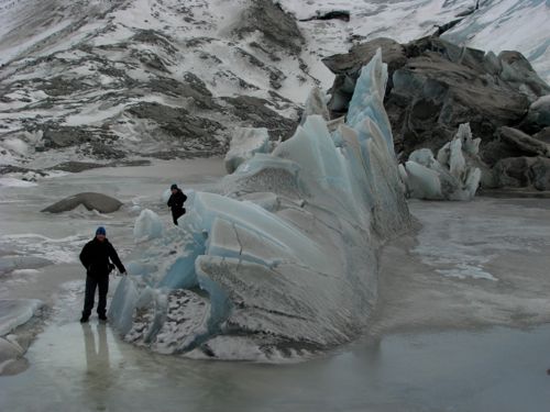 Ice towers