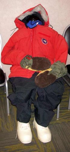 Examples of Antarctic gear  