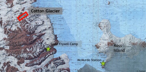 McMurdo to Lake Fryxell to the Cotton Glacier