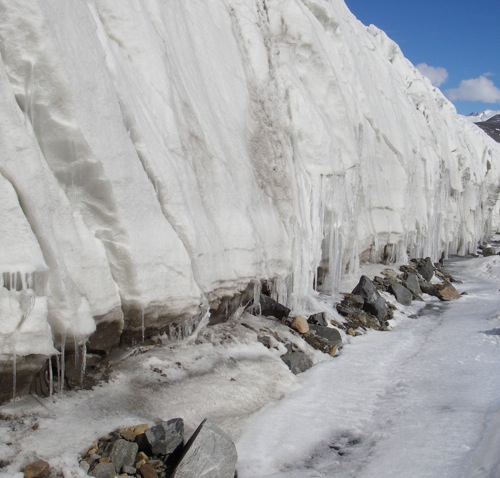 Ice, Icicles, Waterfalls, and Streams