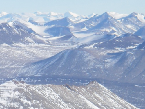 A dusting of snow