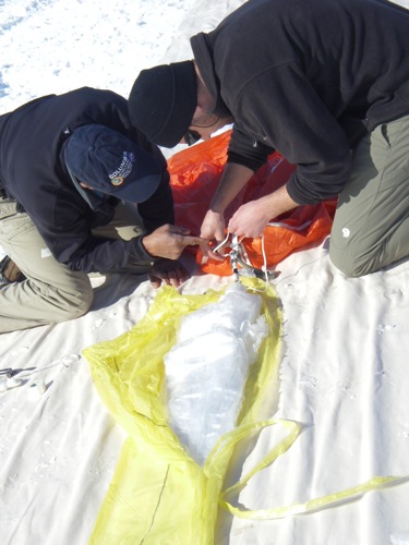 Prepping for the Balloon Launch