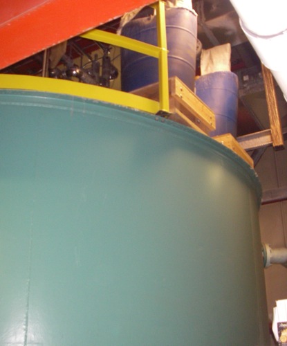 The McMurdo Saltwater Holding Tank