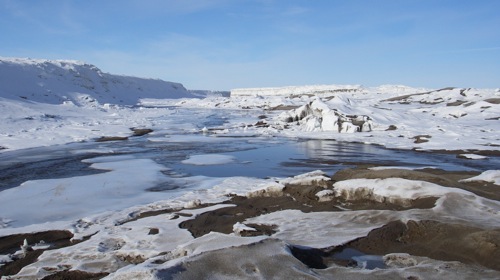 Liquid water in Antarctica!