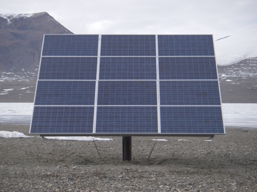 The Lake Fryxell Solar Panel