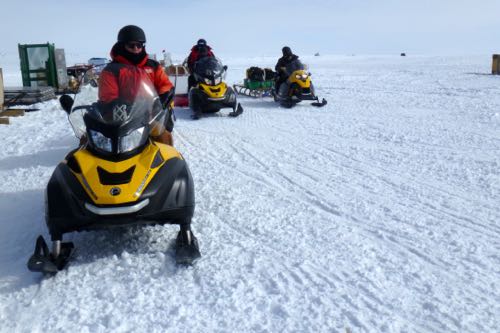 Research Team Ready to Head Out to Set Up the Drill Site