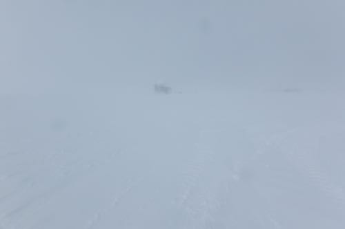 Big House in Blowing Snow