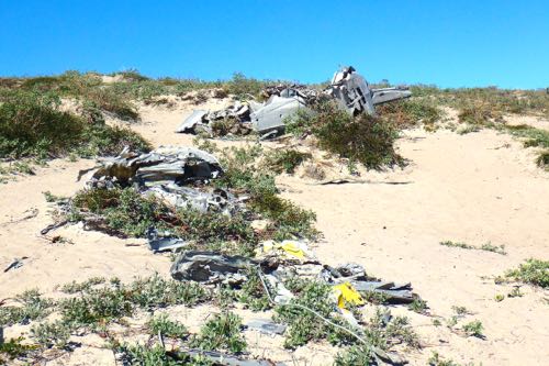 Plane Crash Remnants Near Kangerlussuaq