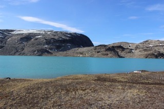 Lil&#39; Nug glacier is on the left hand side of the picture