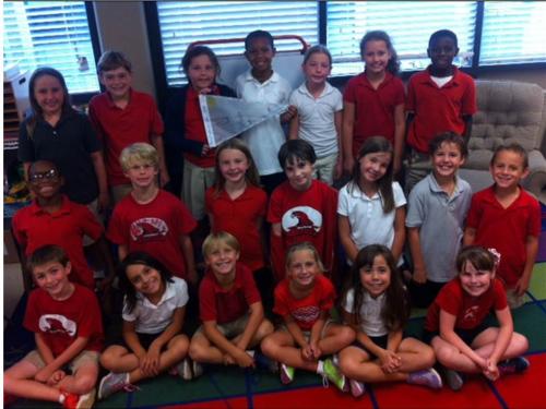 Mrs. Fleming’s 3rd grade class 