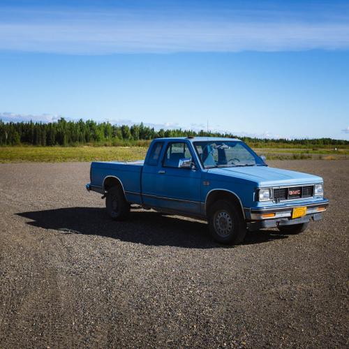 Truck in Nikolai, Alaska