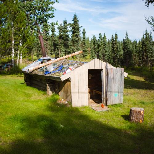 Sauna in Nikolai, Alaska