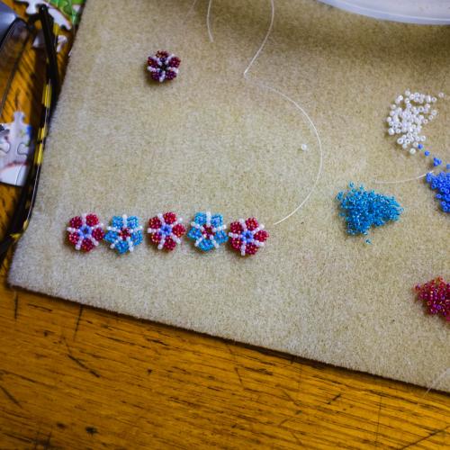 Beadwork in Nikolai